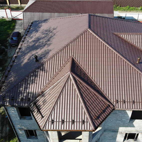 Монтаж сложной крыши и кровли в Катайске и Курганской области